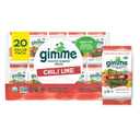 Gimme Seaweed Organic Premium Roasted Seaweed Snacks, Chili Lime, 20 Count, Keto, Vegan, Gluten-Free, Great Source of Omega3s and Iodine, Healthy On-The-Go Snack for Kids and Adults, best before Sep 01 2025