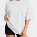Trendy Queen Womens Oversized Summer T Shirts Plus Size Spring Cute Casual Tops Short Sleeves Fashion Workout Clothes (White, XL)