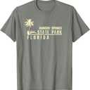 Florida Souvenir Gift for Rainbow Springs State Park T-Shirt, XL