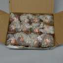 Watayo 12 Pcs Christmas Pinecone Glass Ornaments, Fall Hanging Pine Cone Painted Glass Ornaments, Glitter Pinecone Christmas Ornament for Xmas Tree DIY Crafts Fall Thanksgiving Day Decoration