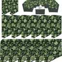 14Pcs Patio Cushion Covers Replacement, Outdoor Furniture Cushion Covers Waterproof, Patio Furniture Cushion Covers with Zipper.