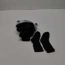 Hanes Boys' Socks, Double Tough Cushioned Crew Socks, 12-pair Packs (Medium, Black)