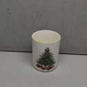 Christmas Utensil Holder, Christmas Tree Utensils Holder for Christmas Kitchen Decor, Xmas Cute Ceramic Utensils Crock for Rustic Farmhouse Indoor Kitchen Decorations