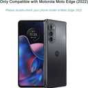 2 x Screen Protector for Motorola Moto Edge 2022, 1 Piece Tempered Glass Protective Film, HD, 9H Hardness, Anti-scratch, Anti-wear, Case Friendly