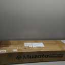 Muzata 16-20FT Modular Black Cable Railing Kit 42 Inch 5 Stair Post Kit Complete Set Cable Railing System for Stairs Length Adjustable Easy DIY with Paper User Guide (No Handrail) RW27