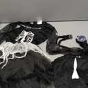 Spooktacular Creations Halloween Girls Skeleton Costume, Ghostly Skeleton Tutu Dress for Girls Halloween Dress Up Size S