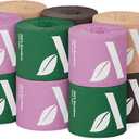 Amazon Aware 100% 3-ply Bamboo Toilet Paper, Unscented, 12 Rolls, 350 Sheets per roll, Total 4200 Sheets, Plastic-Free