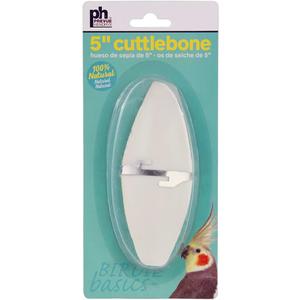 Prevue Pet Products Bpv1143 5-Inch Bird Cuttlebone, Medium 5 Pack