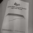 AQQA Full Spectrum Aquarium Light,Fish Tank Lights for Plant Growth Fish Viewing,3 Mode White Blue Red Green LED Beads,Timer,Adjustable Brightness,Extendable Brackets for Freshwater 18W for 18-24inch