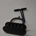 Lawn Aerator Coring Tool with Soil Core Tray, Manual Garden Plug Aerator for Grass Aeration, Yard Aerator & A Cleaning Tool for Compacted Soil, Lawn Care, 38,Patented, Black Handle