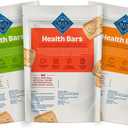 Blue Buffalo Health Bars Crunchy Dog Biscuits, Variety Pack, Bacon, Egg & Cheese, Apple & Yogurt, Pumpkin & Cinnamon, 16-oz Bags