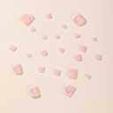 2 x French Tip Press on Toenails Square Fake Toenails Glossy Glue on Toenails White Nail Tip Short Acrylic False Toes Nails with 5D Flower Designs Artificial Beach Full Cover Toenail for Women Girls 24Pcs (FT1)