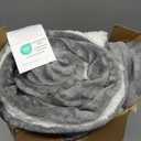 Bedsure GentleSoft Sherpa Fleece Twin Blanket for Couch, Non-Heated, Thick and Warm Throw for Women and Men, Soft Fuzzy Plush Blanket for Winter, Grey, 60x80 Inches