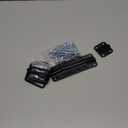 6PCS Heavy Duty Steel D Rings Tie Down Anchors, Ultra Durable 3500 Pound Breaking Strength Surface Mount Hooks Securing Cargo for Trailer, Truck Bed, with Screws & Bolts