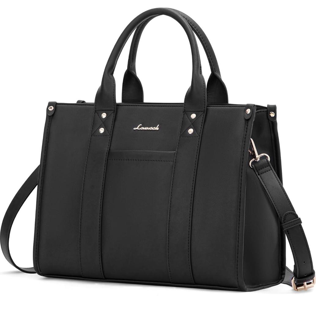 LOVEVOOK Purse for Women Leather Tote Bag Purse and Handbags, Satchel Shoulder Crossbody Top Handle Bags with Zipper