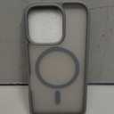 SUPFINE Magnetic for iPhone 16 Pro Case (Compatible with MagSafe) (Military Grade Drop Protection) Slim Translucent Matte Shockproof with Anti-Fingerprint Phone Case, Gray