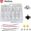 503978 61927 Dryer Heating Element Kit for Speed Queen Amana Dryer Parts, Replaces 964p3 510329 Y503978 510329 61928 503404 56047 Heating Element, Model ADE3SRGS173TW01 ADE3LRGS171TW01 ADE30RGS171TW01