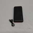 Portable Charger Power Bank 52800mAh Powerbank PD 30W and QC 4.0 Fast Charging Built-in Bright flashlight LED Display 2 USB 1Type-C Output External Battery Pack for iPhone, Samsung, iPad etc (red)