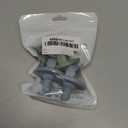 Soother Pacifier,Food Grade Silicone Pacifiers with Handle & 3 Holes for Added Safety, BPA Free, 4-Pack (Sage x2 / Ether x2)