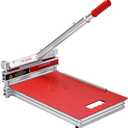 13" Laminate Floor Cutter  17mm Manual Vinyl Plank Cutter for LVP, SPC, WPC, Bamboo & Engineered Wood | Dust-Free Flooring Cutter Tool with 0-45 Adjustable Angle & Tungsten Steel Blade
