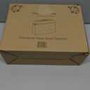 Countertop Multifold Hand Paper Towel Dispenser by Oasis Creations, Single Sheet Dispensing  Glossy White