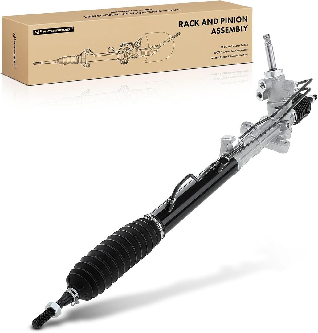 A-Premium - Hydraulic Power Steering Rack and Pinion Compatible with Kia Forte 2010, Forte 2011-2013 2.0L, Forte5 2012-2013 2.0L, Forte Koup 2010-2013 2.0L, Replace# 577001M700