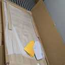 Nedura Washer Dryer Countertop w/Anti-Vibration Pads & Curved Edge Rails, Premium Bamboo Laundry Countertop, Washer Dryer Topper, Laundry Room Organization, Laundry Accessory, Designed in USA - Black