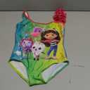 Get Trend One Piece Swimsuit for Girls Teens Kawaii Bathing Suit Cute Swim Suit Swimwear (5-6 Years, Pink Gabby's Dollhouse)