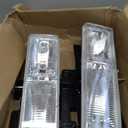 EPIC LIGHTING OE Style Halogen Headlights Assembly Replacement for CHEVROLET GMC 88-02 C10 K10 BLAZER YUKON TAHOE SUBURBAN [ GM2502101 GM2503101 15034929 15034930 ] Pair (Driver + Passenger Side)