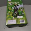 Liberry Toddler Golf Set for Ages 2 3 4 Boys Girls, Kids Golf Cart with Putting Mat & Cornhole Board, Outdoor Indoor Sports Toys Birthday Gifts, Black