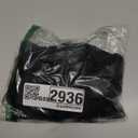 Tangpan Beam Waist Christmas Pet Costume Dog Dance Skirt Satin Camp Party Dress(Black,L)