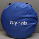 Glymnis Pop Up Beach Tent Beach Shade Tent for 1-4 Persons Sun Shelter UPF 50+ Enclose Zipper Door Portable Easy Up Beach Tent