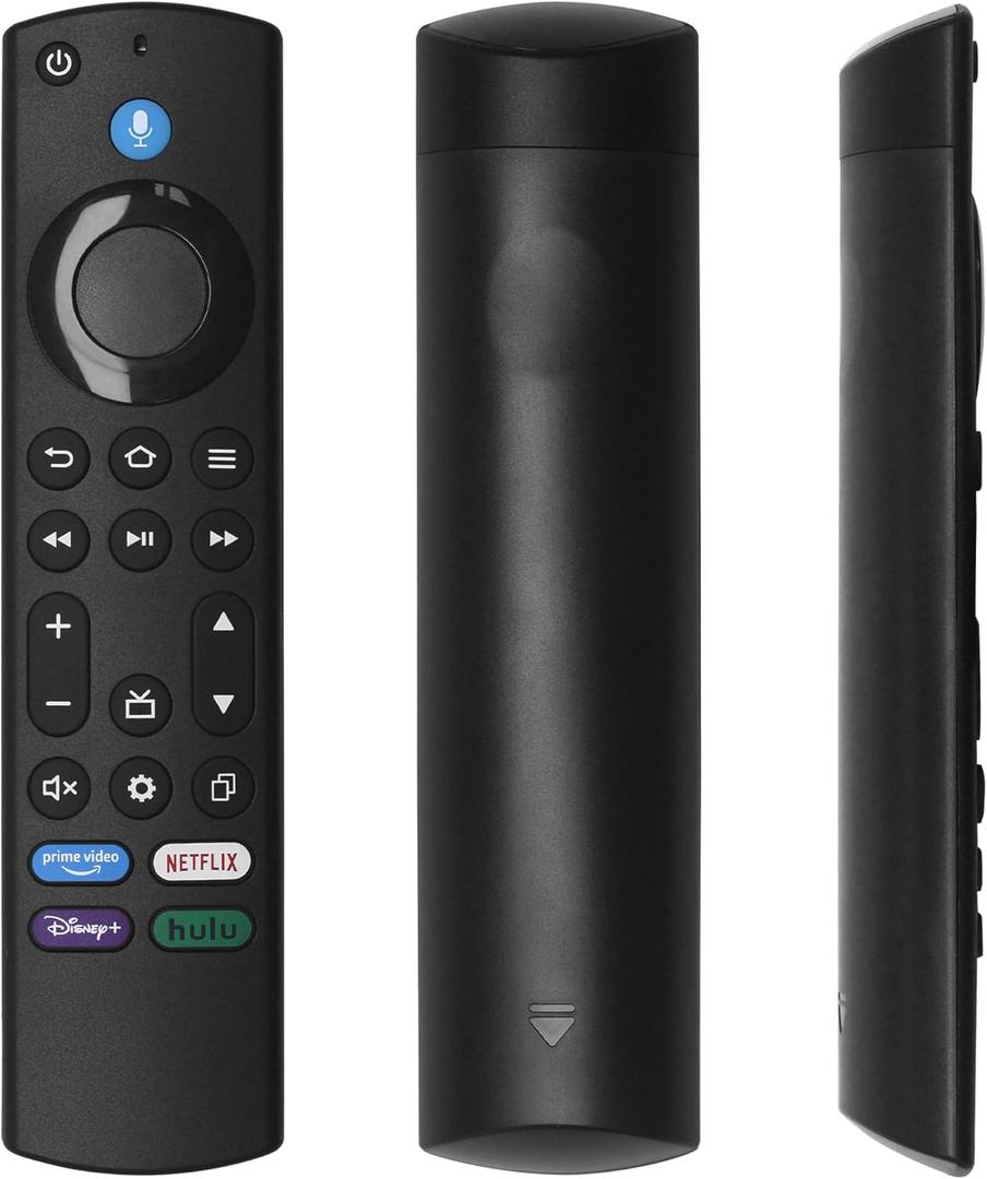 Replacement Voice TV Remote for AMZ Stick (HD, 4K, 4K Max, Lite), TV Cube and Omni, Insignia, Toshiba, Smart TVs