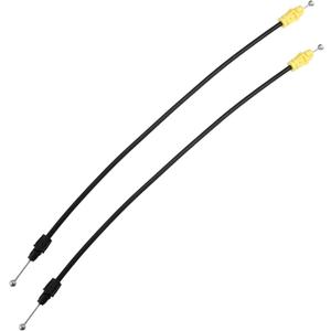 X AUTOHAUX 2pcs Car Door Latch Release Cable for Chevrolet Silverado 1500 2500 3500 HD for GMC Sierra 1500 2500 3500HD for Chevrolet Cheyenne Inside Door Handle Latch Cable 20783848 25880301