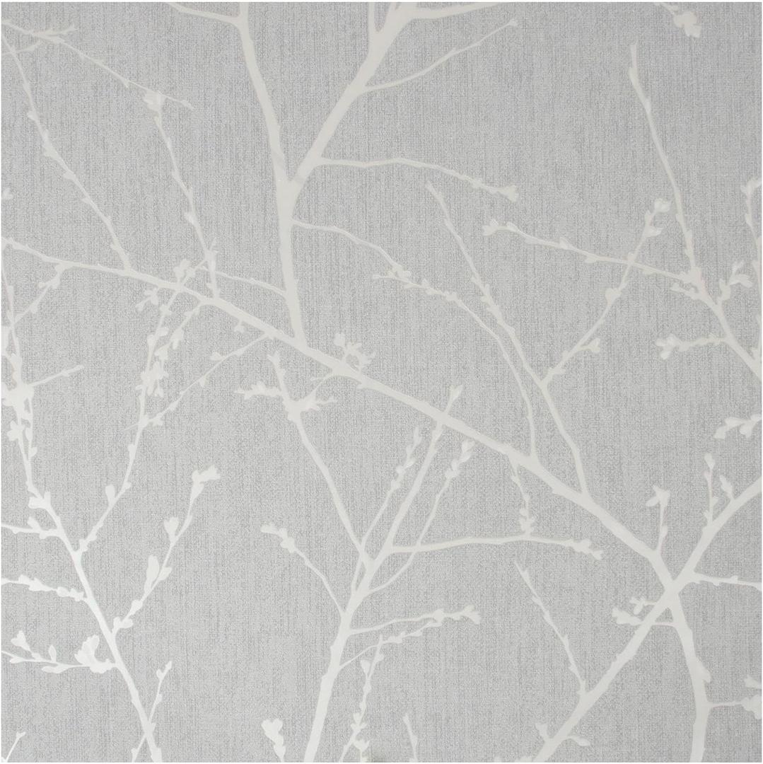 Graham & Brown 33-274 Innocence Grey Wallpaper, Gray