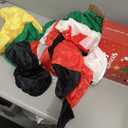 Christmas Inflatables Outdoor Decoration 8 FT Santa Claus Joy Reindeer Snowman Candy Cane Inflatable with LED Light Christmas Blow Up for Lawn Garden Holiday Party Yard Xmas Decor