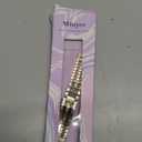 Minyee Compatible with Fitbit Versa 4/Sense 2/Versa 3/Sense Band Women, Dressy Stainless Steel Mesh Chain Honeycomb Designer Chic Gold Two-Tone Metal Starlight Link Bracelet Replacement Wristband