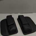 2025 New Car Seat Gap Filler Organizer, Car Seat Gap Filler with Cup Holder and Storage for Keys, Cards, Phone, Sunglasses and Small Items (Black, A Pair)