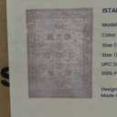 Istana 8x10 Area Rug - Pink 8x10 Rugs for Living Room - Foldable Rugs for Bedroom - Stain Resistant Washable Rug - Eco-Friendly Area Rugs - Easy to Clean Living Room Rug