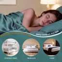 Bed Sheet Holders for Corners - Snap-Lock Sheet Lock for Fitted Sheets, Sheet Holders Keep Sheets Firm & Tight - Durable ABS Mattress Sheet Holder, Easy No-Lift Install, Fits 3"+ Mattresses (Set of 4)