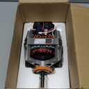 UPGRADED W10410996 Dryer Drive Motor with Pulley  for Whirlpool, Kenmore, Maytag, Amana, Admiral, Roper & Crosley Dryers, Replaces 2024638 31001015 31001316 31001589 53-2275 PS3497647