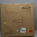 Garden 4 you Coffee Table Faux Marble Nesting Table for Small Place 2 Sets Modern Furniture Living Room Sets End Side Table Night Stand for Bed Room Dining Room (Black & White)