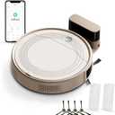 Lefant M310 Robot Vacuum Cleaner, 4500Pa Strong Suction with PreciSense Avoiding, Slim, Self-Charging, 160Mins Runtime, App/Wi-Fi/Alexa, Ideal for Pet Hair & Hard Floor Cleaning (Champagne)