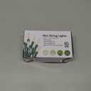 Minetom Clear Christmas String Lights 100 Count 25 Feet Incandescent Bulb Mini Lights for Indoor Xmas Tree Garland Birthday Wedding Party Festival Decoration, Green Wire (Clear Warm White)