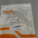 CableCreation RJ45 Connectors, Cat 6A RJ45 Modular Plug (Three-Piece Suit), UTP Network Connector for Solid Wire and Standard Cable, Transparent, 100 Pack