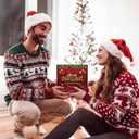 Christmas Candle Set,4Pack Scented Candles Holiday Candle Gifts,Soy Wax Candles Home Christmas Decoration, Xmas Gift Candle for Women and Men - Scents of Christmas EVE Gifts