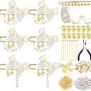 2 x 460 Pcs First Holy Communion Lapel Pins for Craft DIY Guardian Angel Religious Catholic Safety Pins First Communion Pin Gifts for Women Girls Coat Dress Accessory