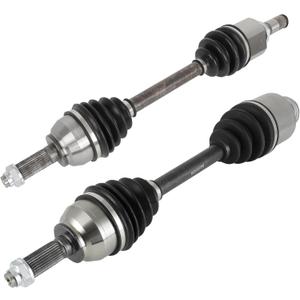 SCITOO Front Left Right Cv Axle Shaft Assembly Fit 2005-2013 For Mazda 3 2009-2013 For Mazda 3 Sport 2006-2010 2012-2015 For Mazda 5 66-8175 60-8175 60-8174 60-8226 2Pc Manual Trans