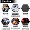 uxcell 1/2inch 18sqft Sound Deadening Mat 500mil Close Cell Foam Heat Shield Material Self Adhesive for Car Hood Fender and Boat Engine Cover 40x33cm 13pcs