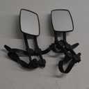 Mirror Extenders For Towing, Universal Clip-on Towing Mirrors 360 Degree Adjustable Extension Mirrors for Car Towing Trailer Truck RV SUVBig Flat Mirror A, 2pcs
